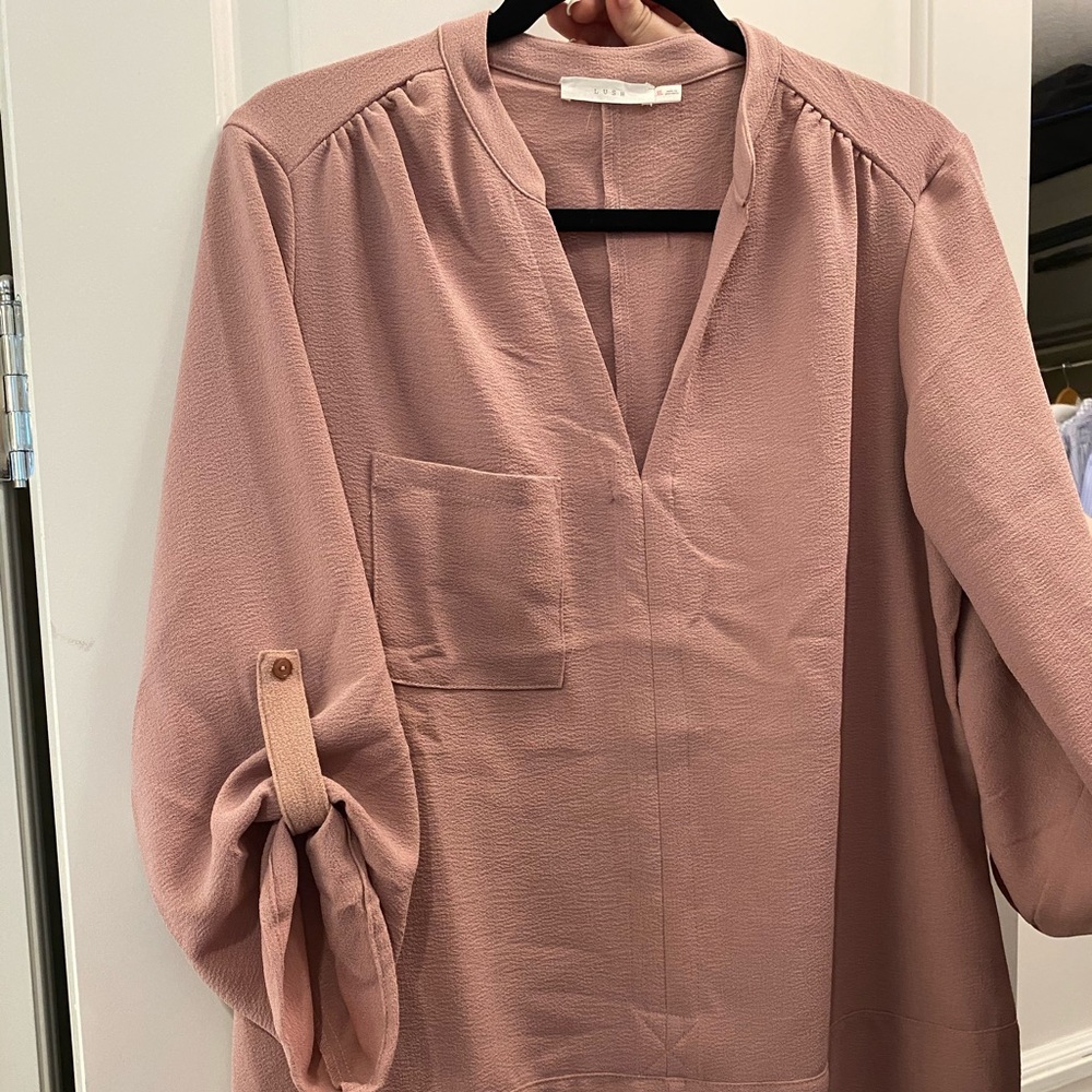 Lush quarter sleeve blouse